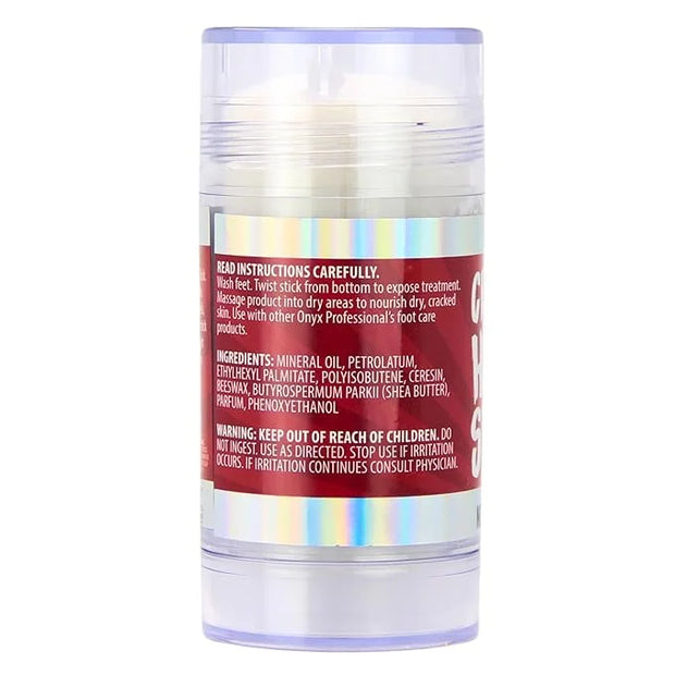 Onyx Professional Cracked Heel Repair Balm Stick for Dry Cracked Feet Treatment, Coconut Scent, 1 pack - Moisturizing Foot...