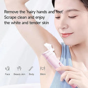 New Electric Bikini Trimmers for Women, Travel Razors, Glowhave Double Headed Shaver, Body Hair Trimmer, Rechargeable Pain...