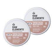 Raw Element Ultra-Moisturizing Tinted Face Cream, Non Toxic Mineral Face Sunscreen, Daily Tinted Moisturizer, Non-Nano Zin...