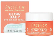Pacifica Glow Baby Brightening Eye Cream – Vitamin C Under Eye Cream for Dark Circles & Puffiness, Caffeine-Infused Eye Br...
