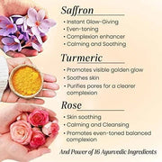 iYURA Kesaradi Face Oil - 5000-year-old Recipe with Exotic Saffron, Turmeric & Rose – For Visibly Brighter Skin - 100% Nat...