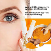 2PCS Retinol Eye Stick for Anti Aging, Turmeric Eye Cream for Dark Circles and Puffiness Fine Lines Moisturizer Under Eye ...