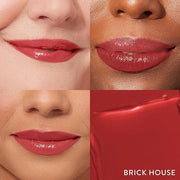 LAURA GELLER NEW YORK Jelly Balm Moisturizing Tinted Lip Balm - Brick House - Hydrating Vitamin E - Semi-Shine Finish - Pr...