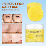 100pcs turmeric cleansing pads,turmeric and