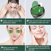 Under Eye Patch for Dark Circles and Puffy Eyes,Under Eye Masks Reduce Smooth Wrinkles and Under-eye Egg,Moisturizing Unde...
