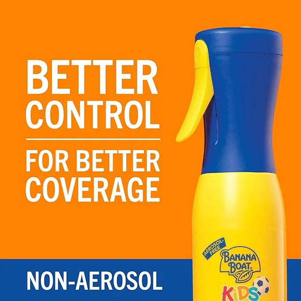 Banana Boat Kids 360 Coverage Sunscreen Mist SPF 50+ Bundle | Kids Sunscreen Spray with Refill, SPF 50 Sunscreen Spray Mis...
