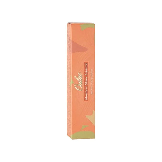 Oulac Orange Nude Shine Lipstick - Peach Moisturizing Lip Stick Glossy Tinted Lip Balm, Sheer Shine Juicy Finish, Lightwei...