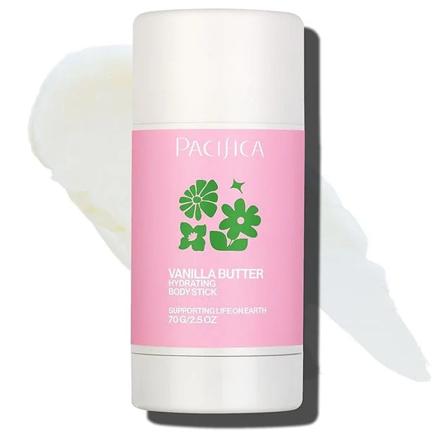 Pacifica Vanilla Butter Moisturizing Balm Stick – Solid Body Lotion for Instant Dry Skin Relief Moisture Balm, Shea Butter...