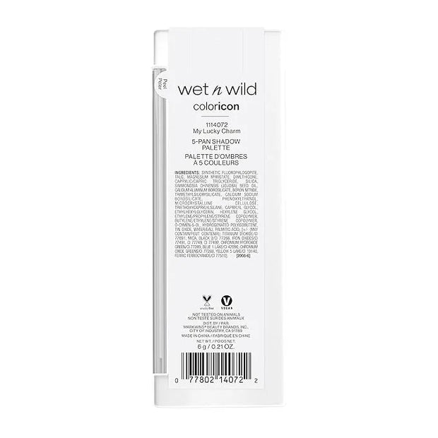 wet n wild Color Icon Eyeshadow Makeup 5 Pan Palette, Matte, Shimmer, Metallic, Long Wearing, Rich Buttery Pigment, Cruelt...
