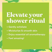 ASUTRA Dead Sea Salt Essential Oil Body Scrub Exfoliator (Uplifting Lemongrass)), 16 oz - Ultra Hydrating, Gentle, & Moist...