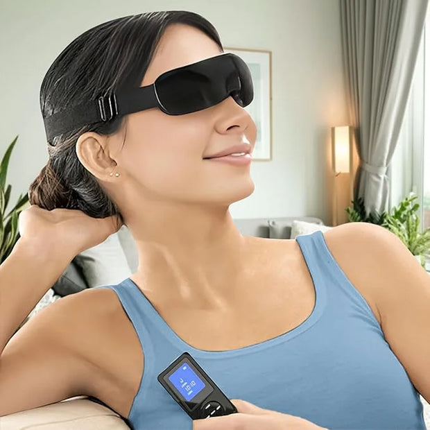 Electric Heated Eye Mask to Relieve Dry Eyes, Styes, Irritated Eyes, Gritty Eyes, Burning Eyes, Puffiness, Computer Strain...