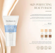 FARMASi Make Up BB Cream Beauty Balm, Full-Coverage Foundation, Concealer, Moisturizer BB Cream for All Skin Types, 1.7 fl...