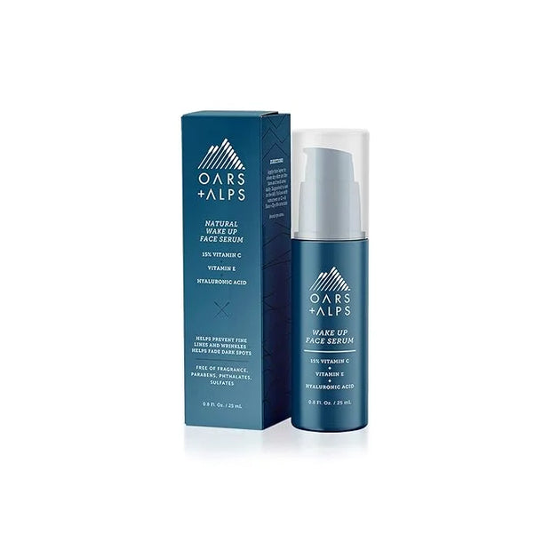 Oars + Alps Anti Aging Vitamin C Serum for Face, Infused with Vitamin C, Hyaluronic Acid, and Vitamin E, TSA Friendly, 0.8...