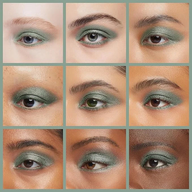Revlon Colorstay Creme Eye Shadow, Longwear Blendable Matte or Shimmer Eye Makeup with Applicator Brush in Dark Green, Eme...
