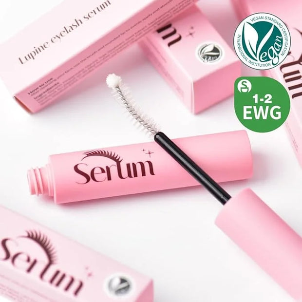 Eyelash Serum - Lash Growth Serum & Conditioner | Vegan Certified | Hypoallergenic | Korean Beauty for Longer, Fuller Lash...