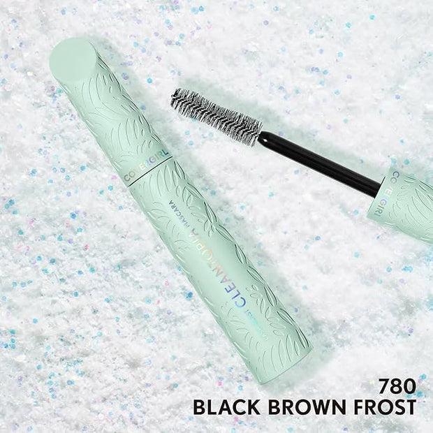 CoverGirl Lash Blast Cleantopia Mascara - Volume & Lengthening, Black Brown Frost, Vegan, Clean, Sensitive Eyes, No Smudge...