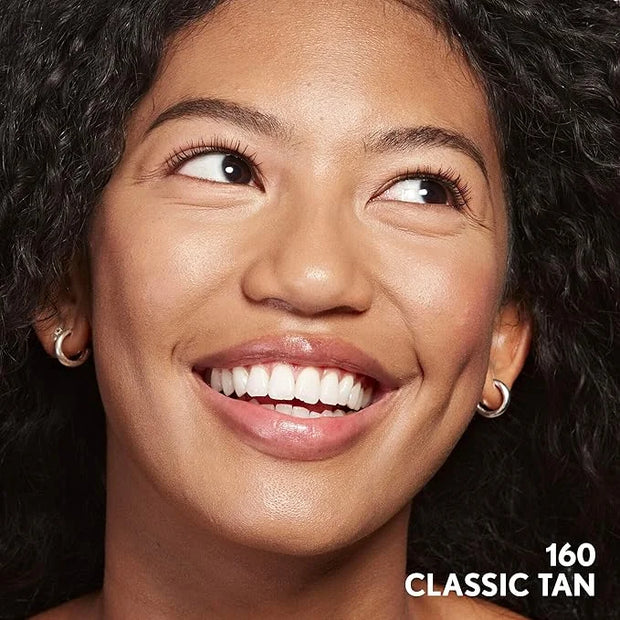 COVERGIRL Clean Invisible Foundation Makeup, Dewy & Glowy Natural Finish, Buildable Coverage, Skin-Like Smooth Look, Vegan...