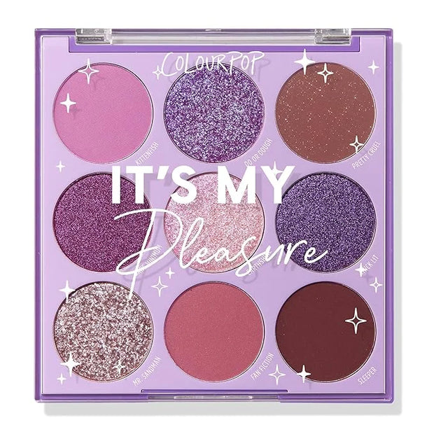 ColourPop Eyeshadow Palette - Eye Makeup Palette with Matte, Metallic, Matte Sparkle & Glitter Finishes - High-Pigment Eye...