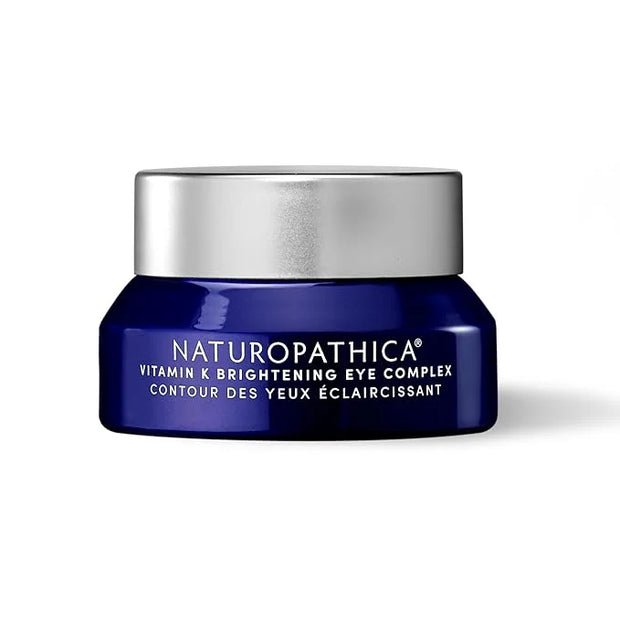 Naturopathica Vitamin K Brightening Eye Complex, Daily Eye Cream for Dark Circles and Puffy Eyes, Under Eye Cream to Help ...