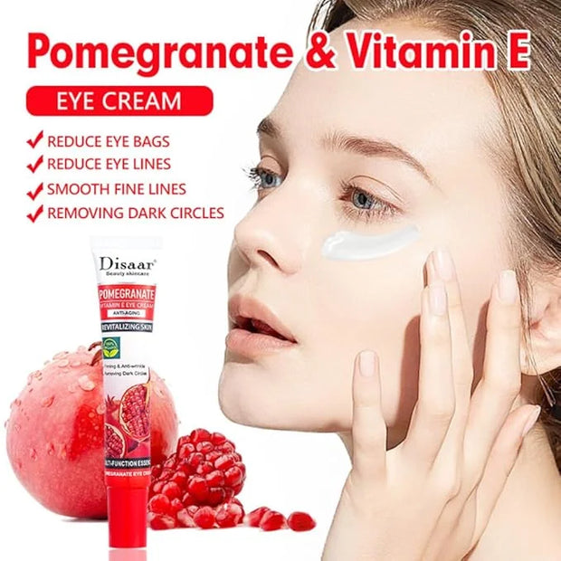 Pomegranate Vitamin E Eye Cream Anti-Aging Firming Anti-Wrinkle Under Eye Skin 20g / 0.85fl.oz - Product Image