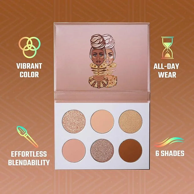 Juvia's Place Palette The Nudes - Neutral Hues, Blush, Sand, & Shimmer, Professional Eye Makeup, Pigmented Palette for Eye...