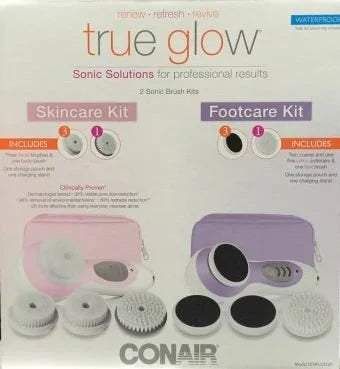 Conair True Glow Skincare and Footcare Kit - Product Image