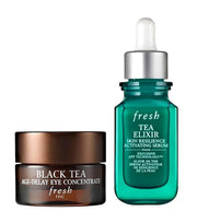 Black Tea Age-Delay Eye Concentrate Cream and Firming Tea Elixir Serum .5oz / 15mL - Product Image