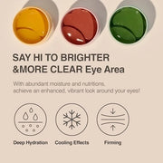 Avajar Melacontrol Daily Eye Patch | Korean Hydrogel Under Eye Mask for Puffy Eyes and Dark Circles | Anti-Wrinkle | Niaci...