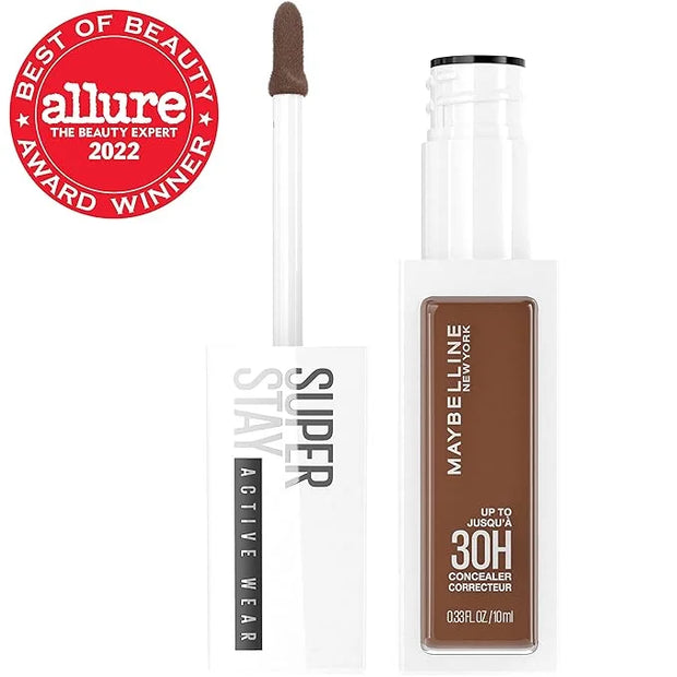 Maybelline Super Stay Liquid Concealer Makeup, Full Coverage Concealer, Up to 30 Hour Wear, Transfer Resistant, Natural Ma...
