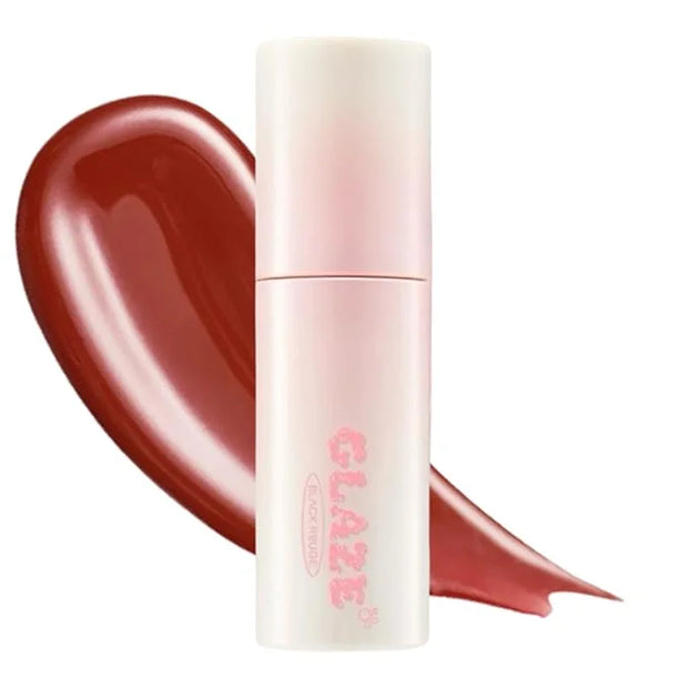 Chewy Lip Glaze, High Shine Lip Gloss, Korean Beauty (GZ07 Cinnamon Latte, 3.5 grams) - Product Image
