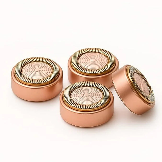 Gen 2 Replacement Heads for Flawless Facial Hair Remover, Used Finishing Touch Flawless Hair Removal, 4 PCS per pack - Pro...