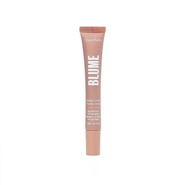 Blume Tri-Peptide Vanilla Lip Balm - Superbalm Lip Moisturizer with Shea Butter and Squalane to Deeply Hydrate & Heal Dry,...