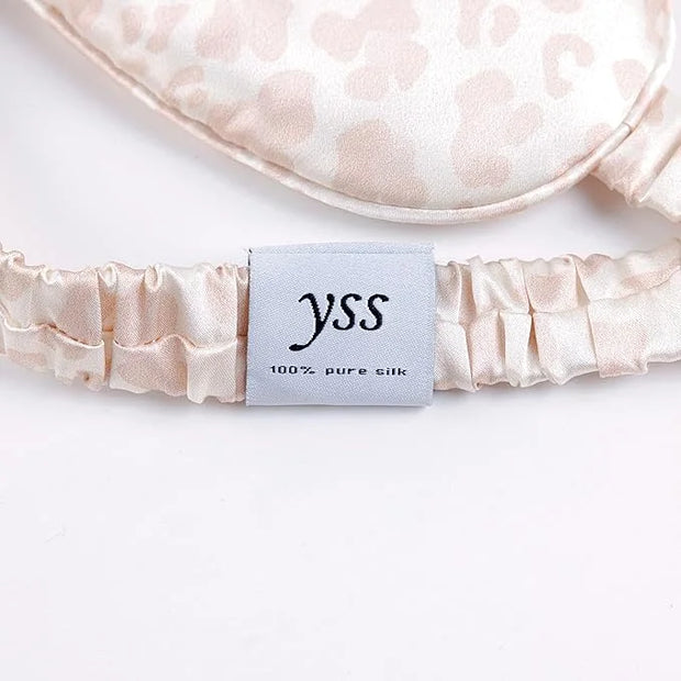 Silk Sleep Mask Light Blocking Luxury 100% Mulberry 22mm Silk Eye Mask Eye Cover Blindfold Ultra Soft Light & Comfy Anti A...