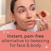Finishing Touch Flawless Stray Hair Remover, Precise Micro-Blade Hair Removal Tool, Designed to Painlessly Cut Stray Hairs...