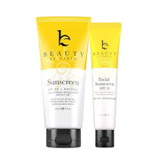 Mineral Sunscreen Set - Face Sunscreen SPF 20 & Body Sunscreen Lotion SPF 25, Zinc Oxide Sunscreen, Reef Friendly Sunscree...