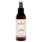 Sukin Rose Hydration Mist Toner, 4.23 Fl Oz - Product Image