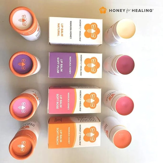 Lip Balm Moisturizer with Manuka Honey Plum)
