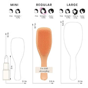 Tangle Teezer Plant-Based Ultimate Detangler Brush, Dry & Wet Hair Brush, Eliminates Knots & Reduces Breakage for All Hair...