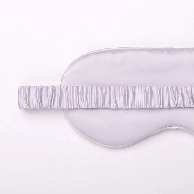 Silk Sleep Mask Light Blocking Luxury 100% Mulberry 19mm Silk Eye Mask Eye Cover Blindfold Ultra Soft Light & Comfy Anti A...