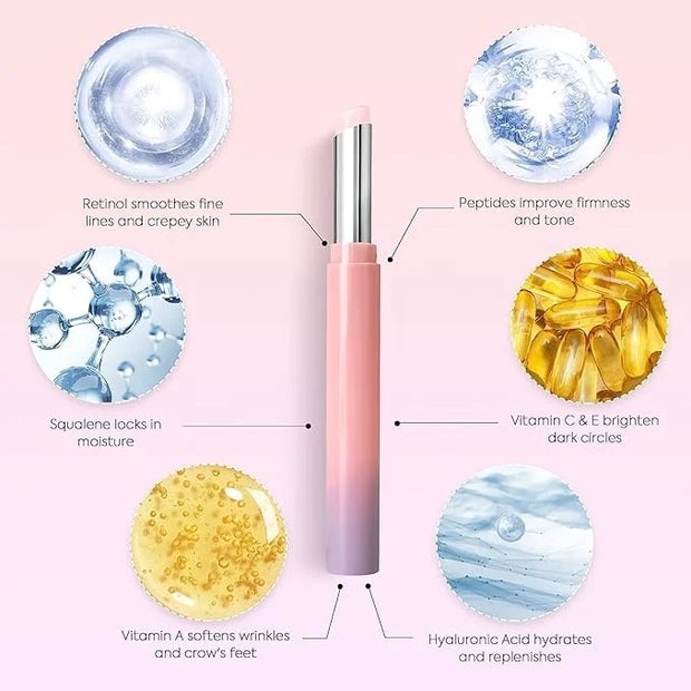 Eye Cream for Dark Circles & Puffiness: Instant Eye Bag Remover Puffiness Treatment, Retinol Eye Stick Bag Blam for Anti A...