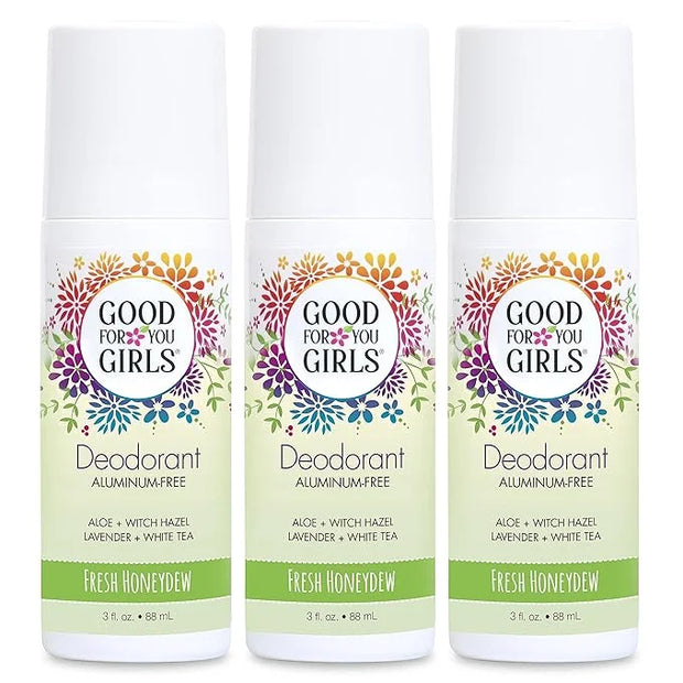 Good for You Girls Aluminum-Free, Natural & Vegan Deodorant for Kids, Preteens, Teens, Safe & Effective Odor Protection, C...
