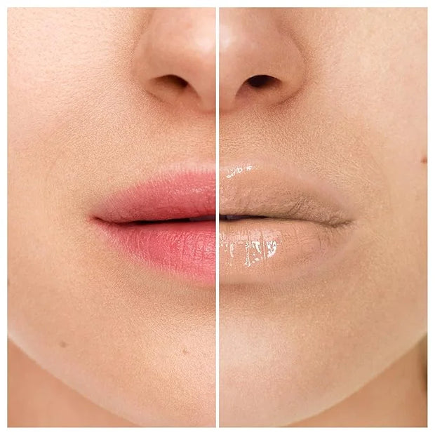 Rimmel Stay Plumped Lip Gloss, 801 Angel Shimmer, Pack of 1 - Product Image