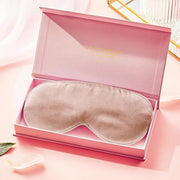 Grace & Company Silky Satin Eye Mask for Women - Premium Pink Satin Silk Sleep Mask - Hydrating, Ultra Soft & Lightweight ...