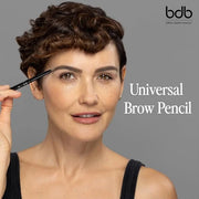 Billion Dollar Brows Universal Eyebrow Pencil – One Perfect Shade, Smudge-Proof, Waterproof, Self-Sharpening Tip, Effortle...