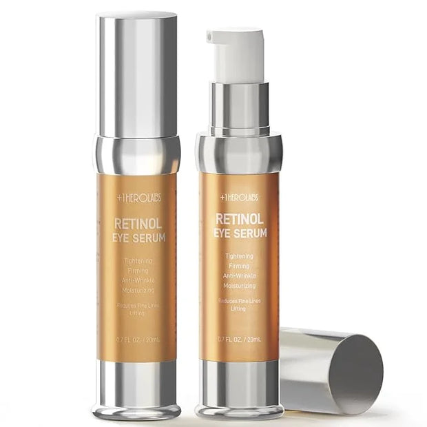 Retinol Eye Cream for Anti-Aging & Wrinkles - Firming & Repair Under Eye Serum with Retinol, Niacinamide, Hyaluronic Acid,...