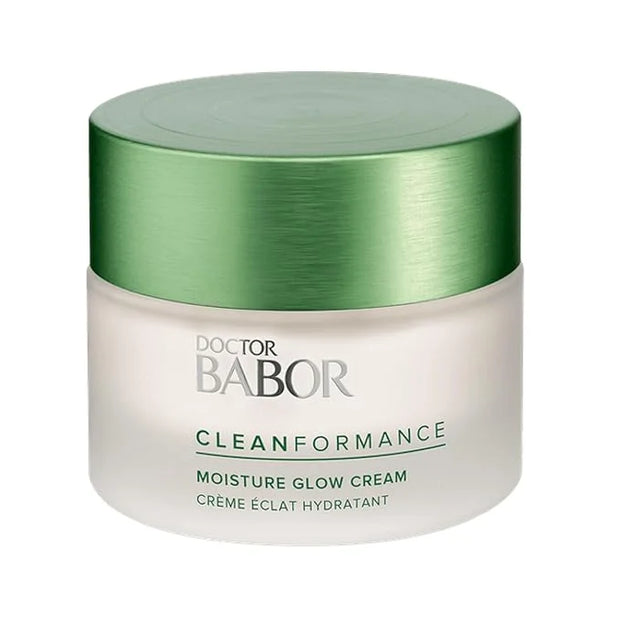 BABOR CLEANFORMANCE Moisture Glow Cream, Lightweight Daily Moisturizer with Light-Reflecting Pigments, Instant Glow and Hy...