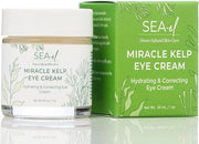 Miracle Sea Kelp Eye Cream Hydrating & Correcting Yerba Mate Caffeine & Hyaluronic Acid for Dark Circles Bags & Puffiness ...