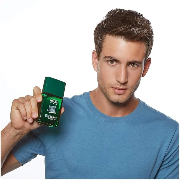 Garnier Hair Care Fructis Style Shine and Hold Liquid Hair Pomade for Men No Drying Alcohol, 4.2 Fluid Ounce - Product Image