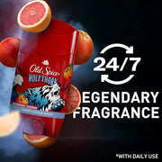 Old Spice Aluminum Free Deodorant for Men, 24/7 Odor Protection, 24/7 Freshness & Lasting Scent, Goes on Clear, Wolfthorn ...