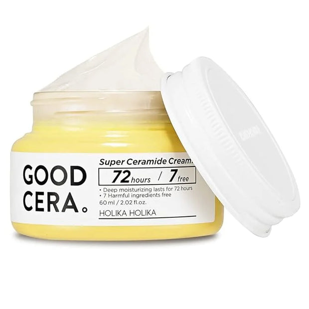 HOLIKA HOLIKA Good Cera Super Ceramide Cream | Soothing Facial Cream & Skin Moisturizer | Ceramide Cream Korean Moisturize...